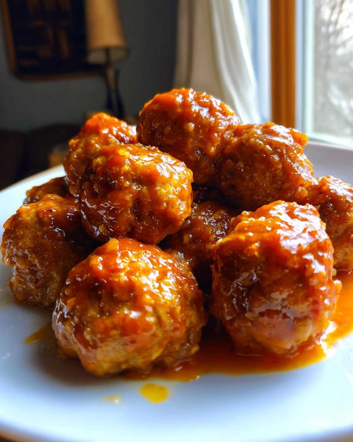 Sticky Orange Chicken Meatballs - detail 4
