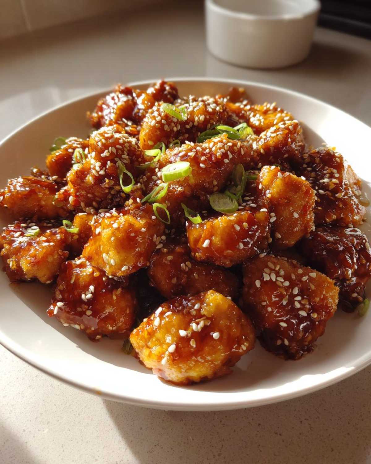 Sticky Sesame Chicken - detail 1