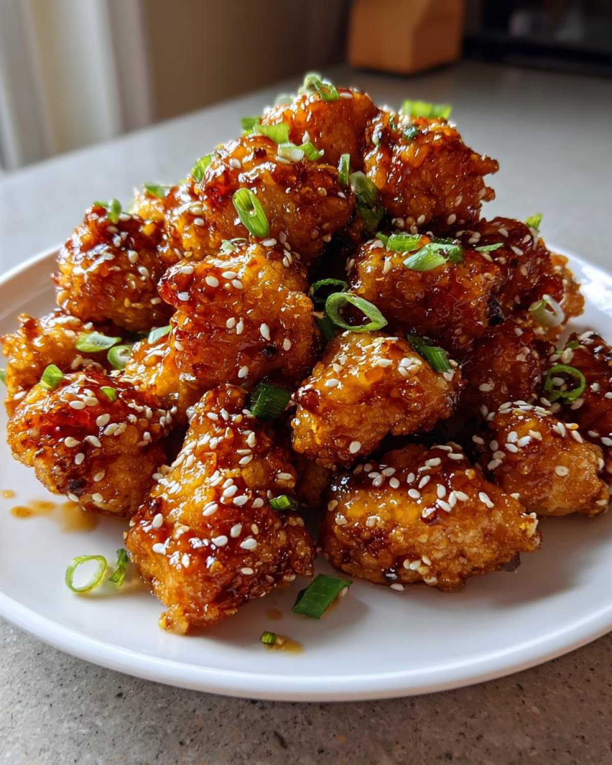 Sticky Sesame Chicken - detail 2