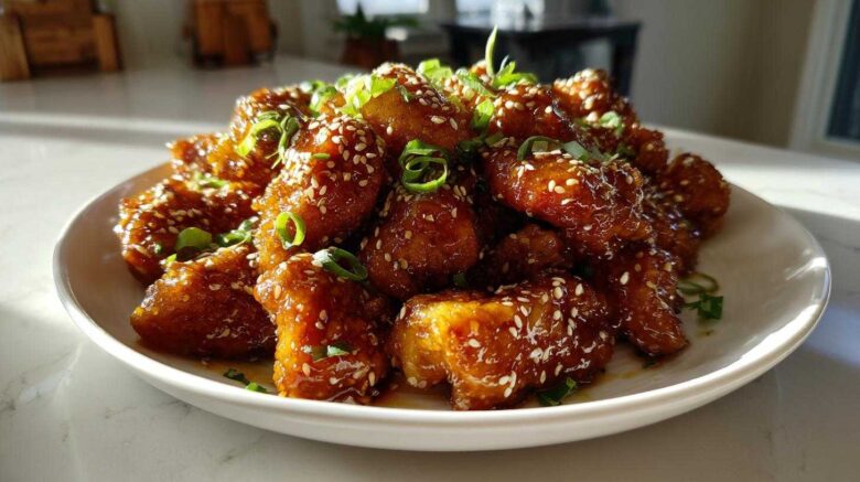 Sticky Sesame Chicken