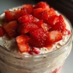 Strawberry Cheesecake Overnight Oats