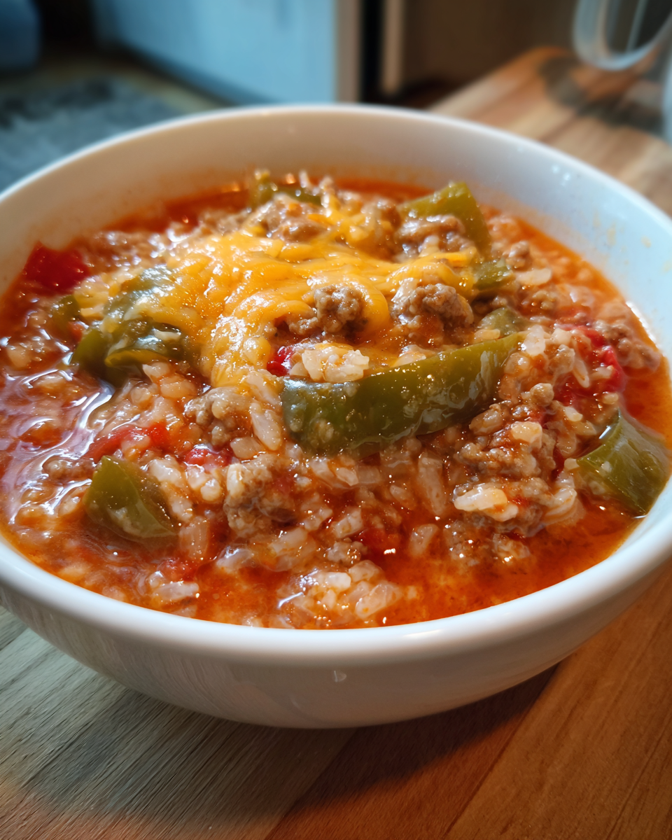 Stuffed Pepper Soup - detail 4