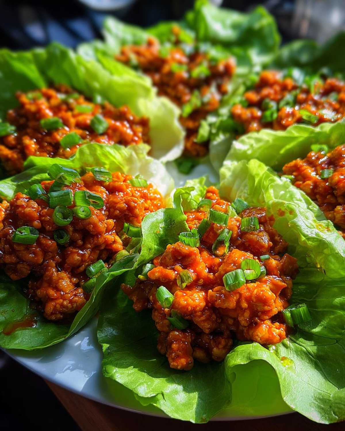 Sweet Chili Chicken Lettuce Wraps - detail 1