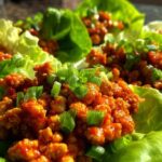 Sweet Chili Chicken Lettuce Wraps