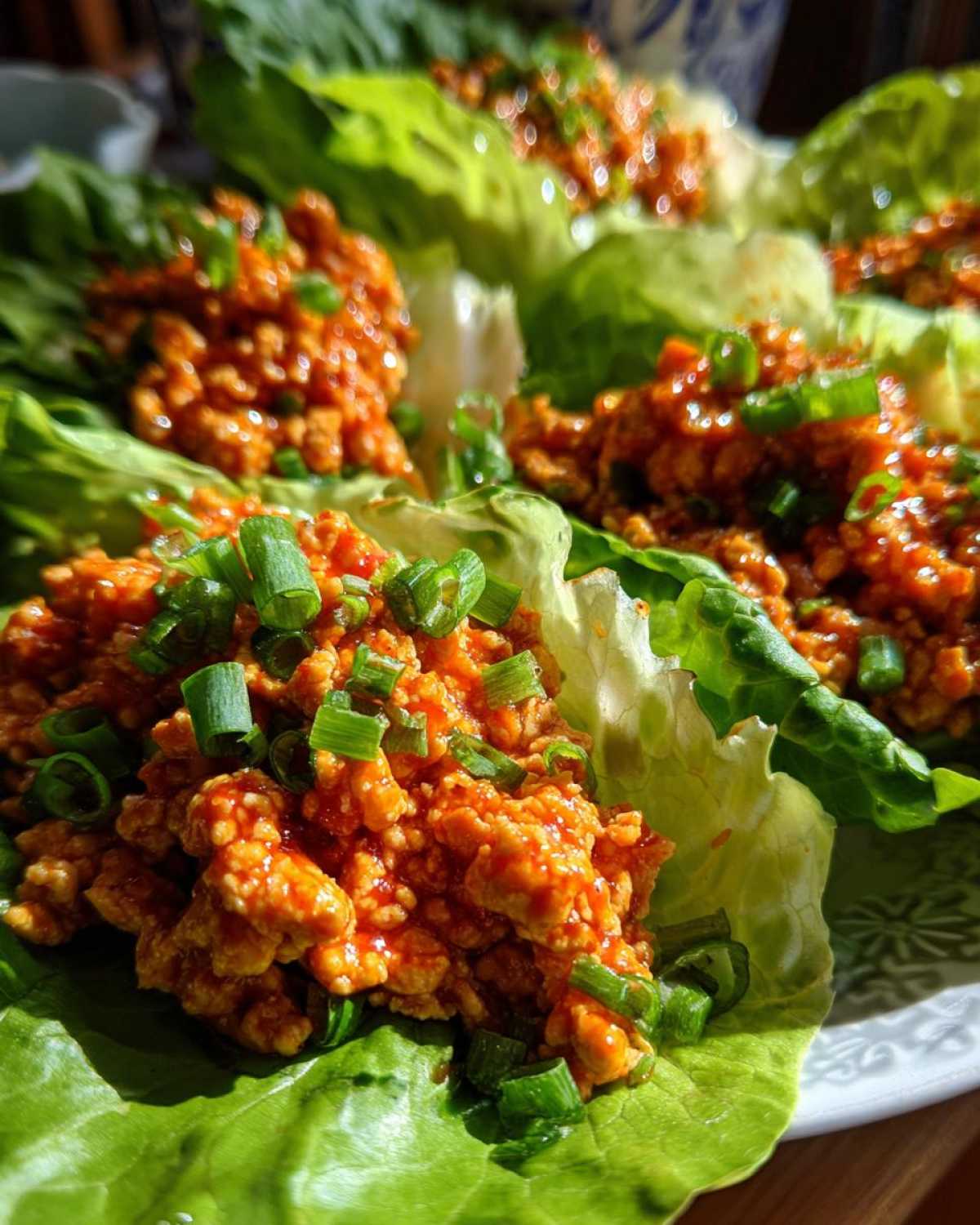 Sweet Chili Chicken Lettuce Wraps - detail 3