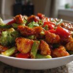 Sweet Chili Garlic Chicken Stir Fry