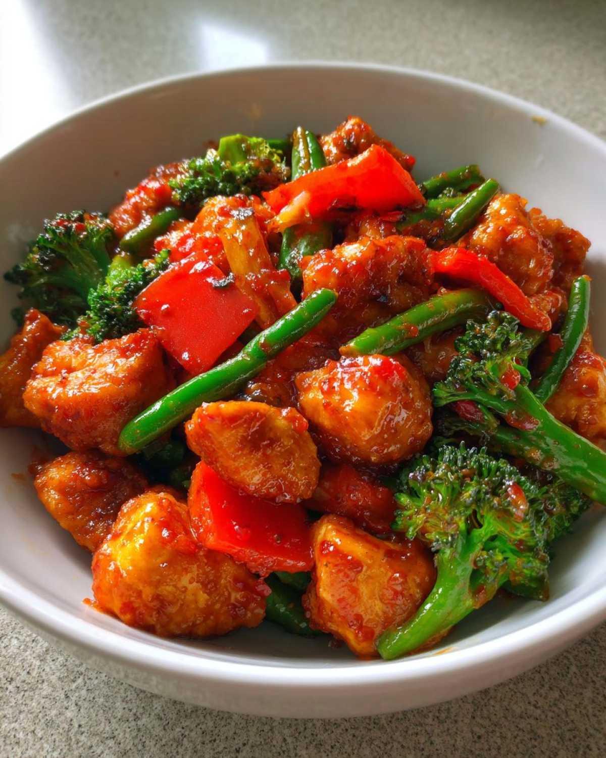 Sweet Chili Garlic Chicken Stir Fry - detail 4