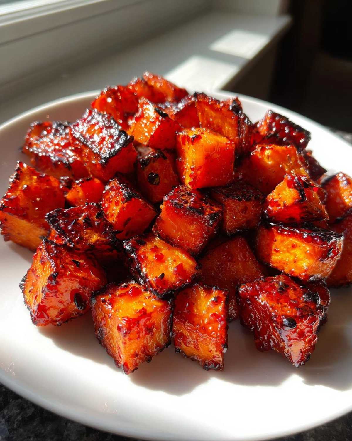 Sweet Chili Roasted Sweet Potatoes - detail 1