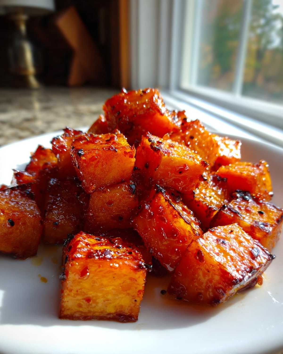 Sweet Chili Roasted Sweet Potatoes - detail 2