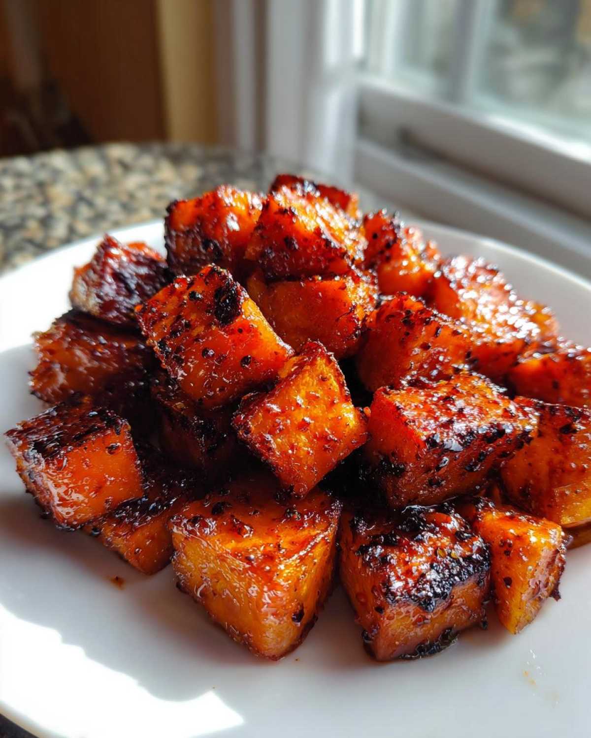 Sweet Chili Roasted Sweet Potatoes - detail 3