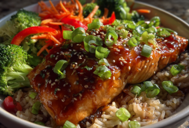 Sweet Chili Salmon Bowls