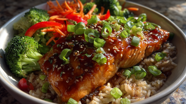 Sweet Chili Salmon Bowls