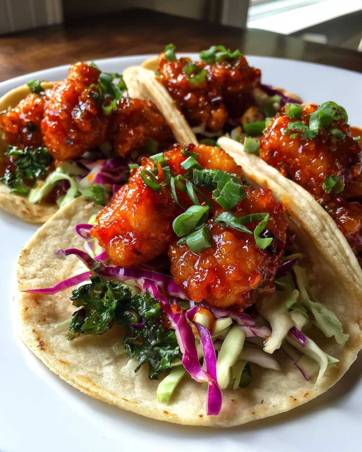 Sweet Chili Shrimp Tacos - detail 3