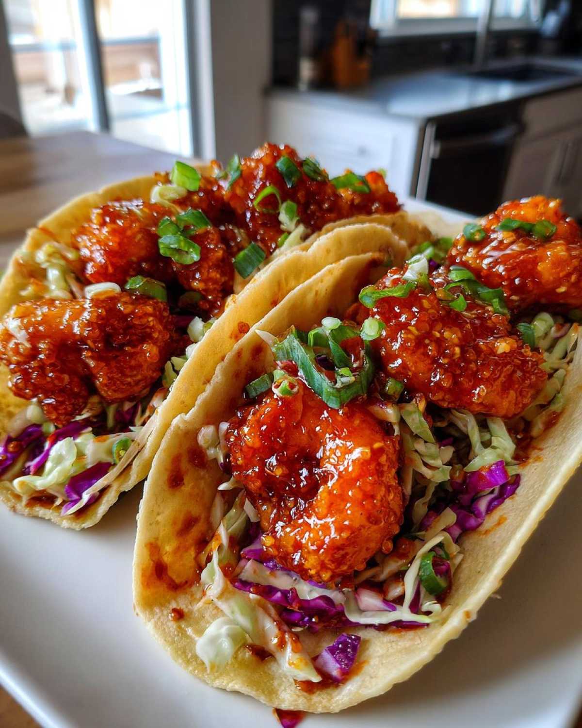 Sweet Chili Shrimp Tacos - detail 4
