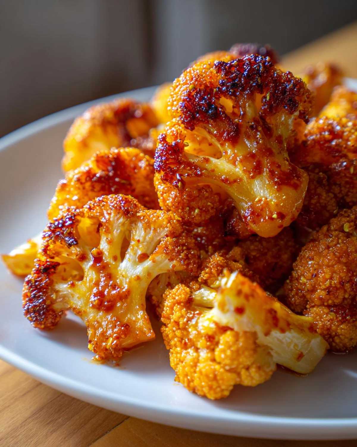 Sweet Heat Cajun Cauliflower - detail 2