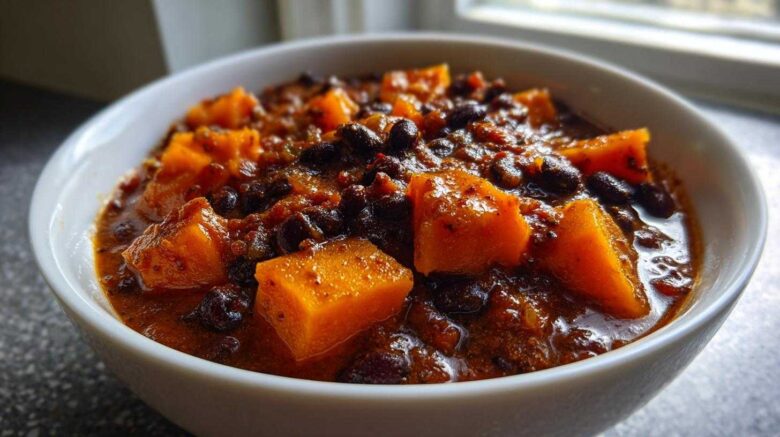 Sweet Potato Black Bean Chili