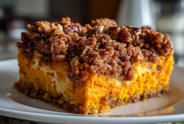 Sweet Potato Casserole with the Ultimate Crumble