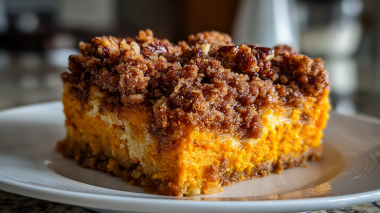 Sweet Potato Casserole with the Ultimate Crumble