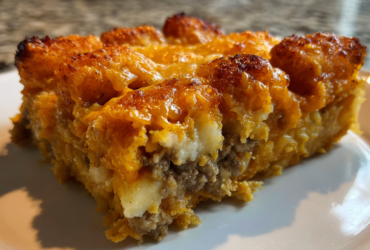 Sweet Potato Tater Tot Casserole