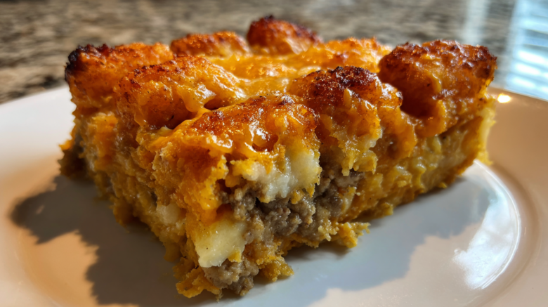 Sweet Potato Tater Tot Casserole