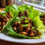 Teriyaki Chicken Lettuce Wraps