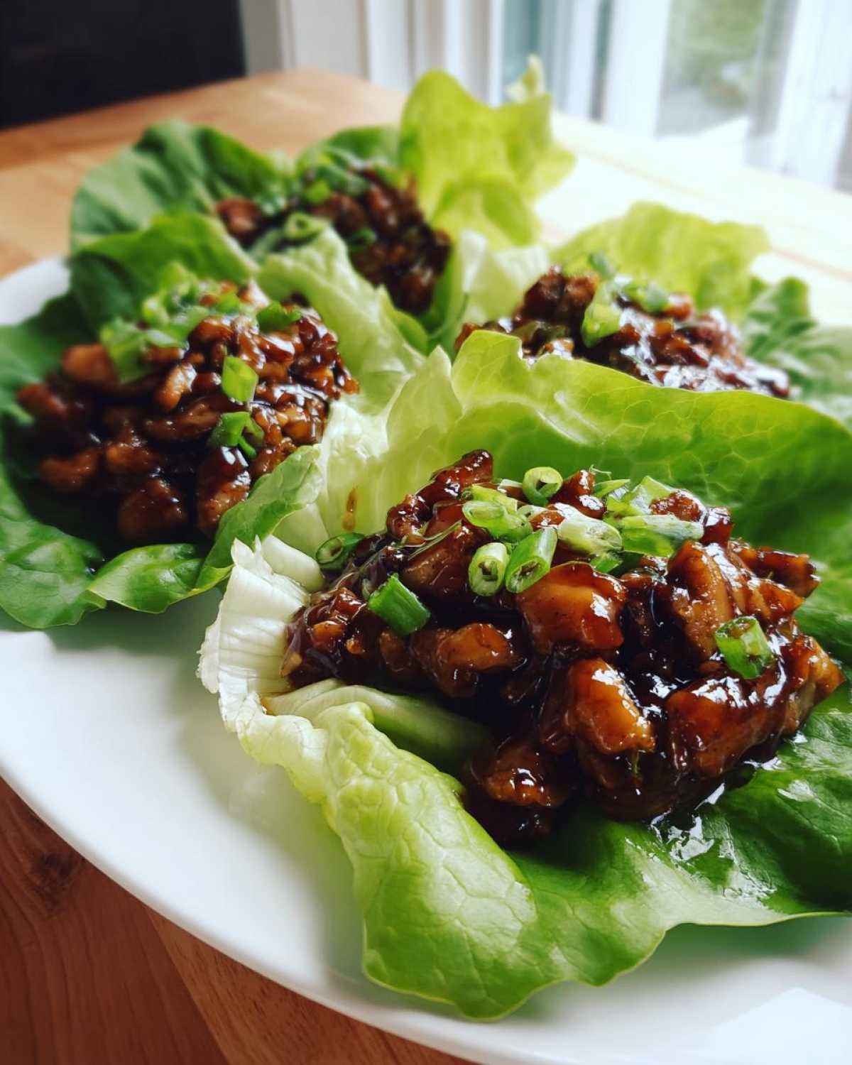 Teriyaki Chicken Lettuce Wraps - detail 2