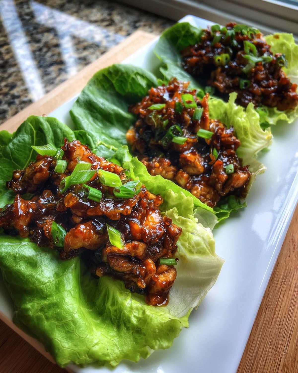 Teriyaki Chicken Lettuce Wraps - detail 4