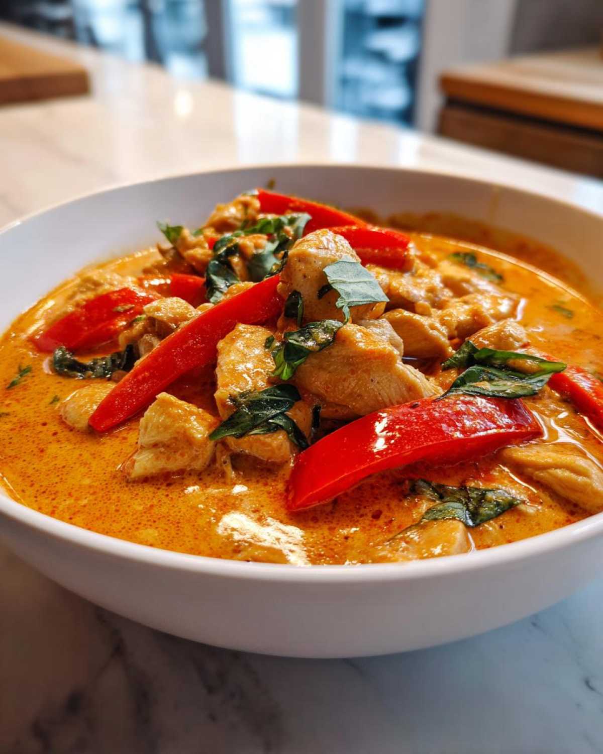 Thai Coconut Chicken Curry - detail 3