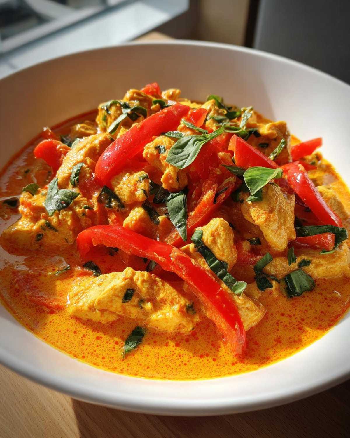 Thai Coconut Chicken Curry - detail 4