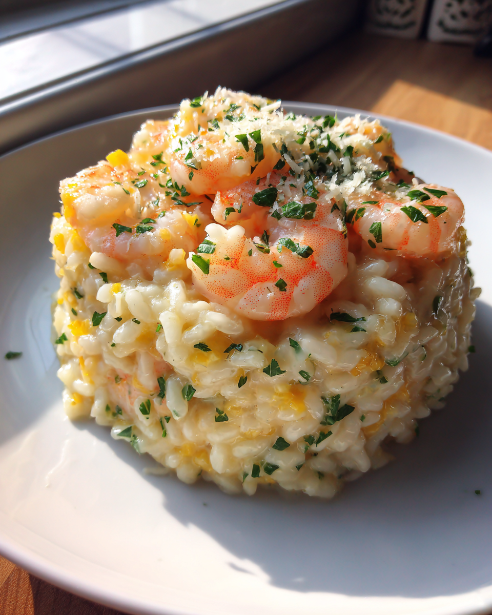 Zesty Lemon Shrimp Risotto - detail 4